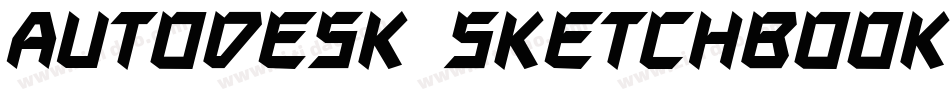 Autodesk Sketchbook字体转换